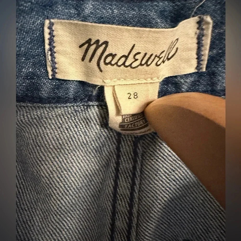 Madewell high rise tapered jeans in ventnor wash - Picture 5 of 7